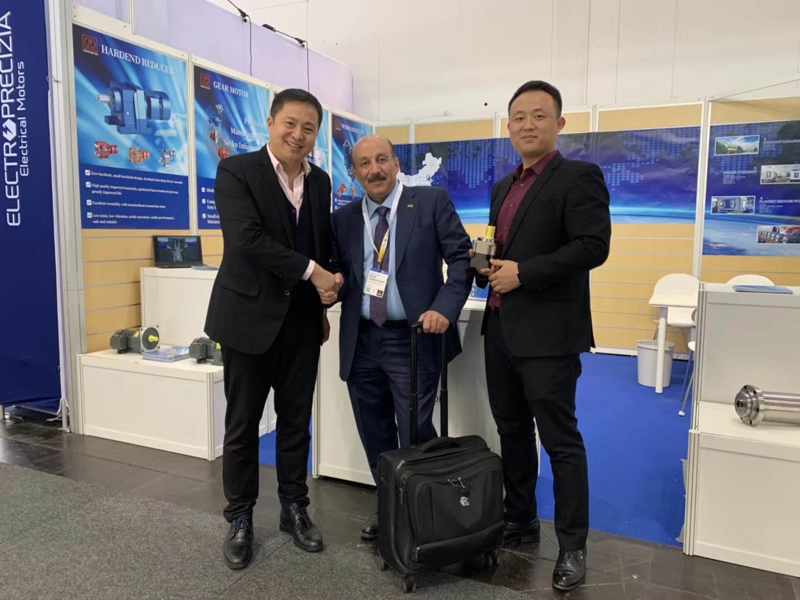 電主軸參加德國漢諾威展會 電主軸參加德國漢諾威展會